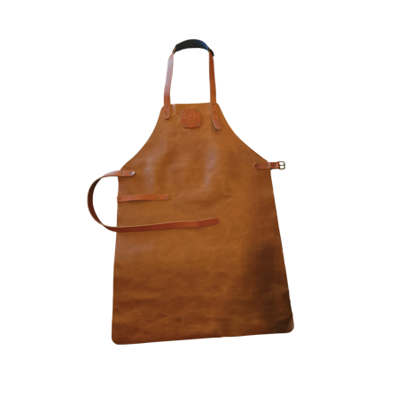 OFYR Leather Apron Brown Förkläde läder Brunt, Kläder