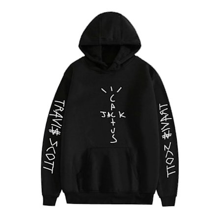 Travis Scott Unisex Hettegenser for Jente Gutt Pullover Hettegenser for Menn Kvinner-Perfet