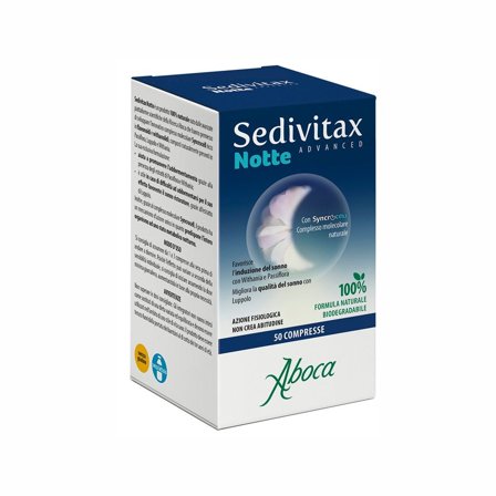 Aboca Sedivitax Notte Advanced 50 Compresse
