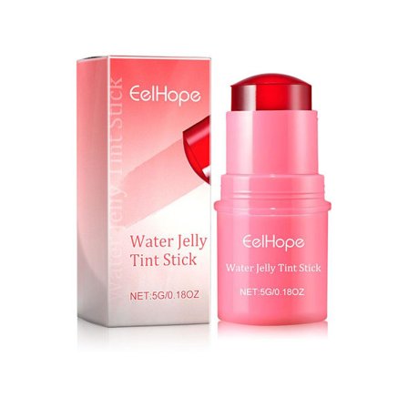 1 st MILK MAKEUP Cooling Water Jelly Tint Läpp + Kind Rouge Färg AU