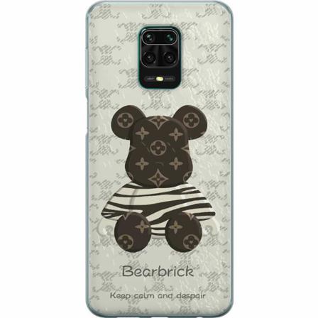 Xiaomi Redmi Note 9 Pro Mjukt Skal - Brown Bear