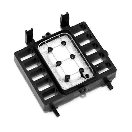 Mustetyyny L1800 1390 lukko Epson R1390 L1800 1390 1400 1430 1500W -tulostimen tulostuspään peittoasemaan