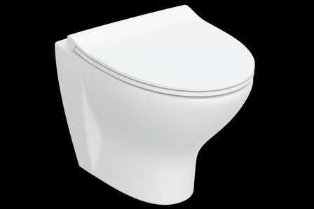 Ifö Spira Style WC-skål rimfree, Soft Close-sete, Baderom