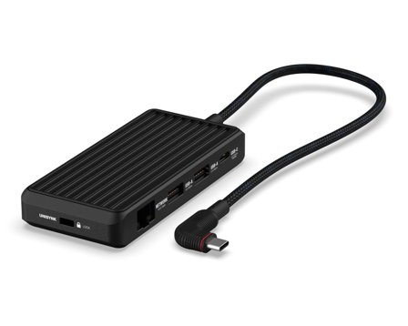 UNISYNK dokkingstasjon - USB-C - HDMI - 1GbE