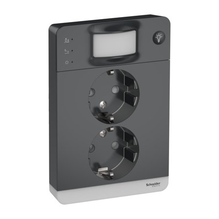 Schneider Electric Exxact Pistorasia Antrasiitti, Kytkimet & pistorasiat