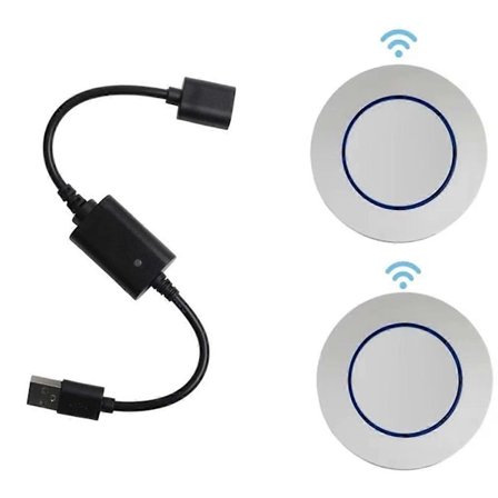 DC 5V Trådløs RF USB Fjernbetjening Switch Driver Tænd Sluk for USB LED Lysstrip Læselampe
