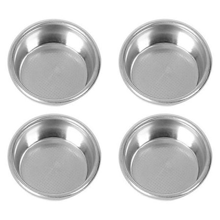 4-pakning 54 mm filterkurv for Sage 870/875/878/880 54 mm halvautomatisk kaffemaskin bunnløst håndtaksfilter