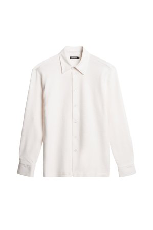 J.Lindeberg - Reg LS Crinkle Jersey Shirt - White - Mann - XL
