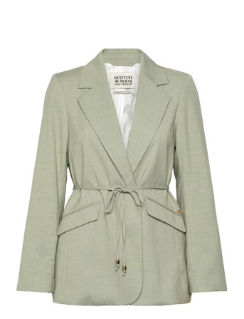 Scotch & Soda | Drapey Belted Blazer | L