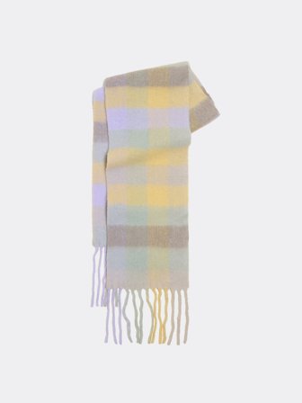 Holzweiler Aster Check - Purple - Unisex - One size