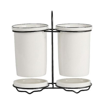 1 sæt opbevaringshylder til bestik