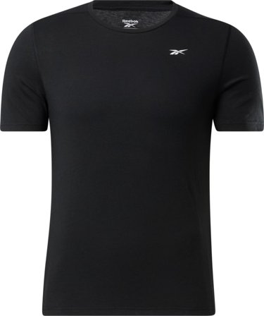 Reebok Men's Speedwick Move T-Shirt Men Short sleeved fitness sweater Black XXL
