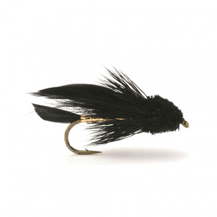 Muddler Minnow Black, #6