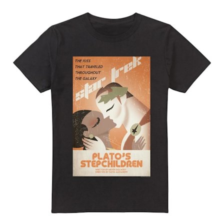 Star Trek Herr The Original Series Avsnitt 65 T-shirt XL Svart