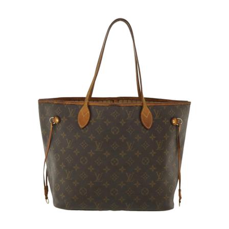Louis Vuitton Vintage, Pre-owned Neverfull MM Monogram Bag Bruin, Dames, Maat:ONE Size