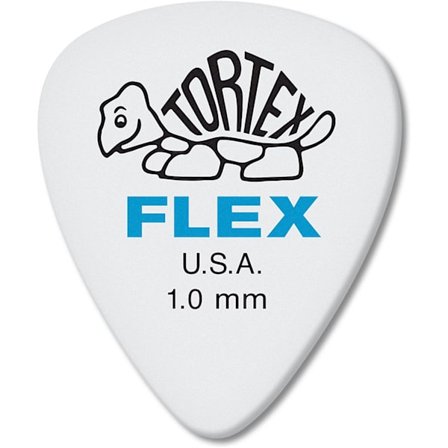 Standard 1,0 mm Blue Guitar Pick-12-pack
