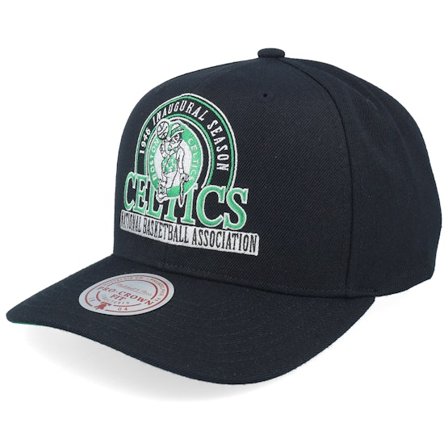 Mitchell & Ness - Negro adjustable Gorra - Boston Celtics Inaugural Team Pro Crown 1946 Black Adjustable @ Hatstore