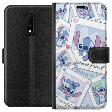 Yhteensopiva Lompakkokotelo OnePlus 7 Unelmoivat pilvet vaaleanpunaisina, lila ja sinisen sävyissä, kimaltelevine tähtineen ja pehmeän satumaisen tunn