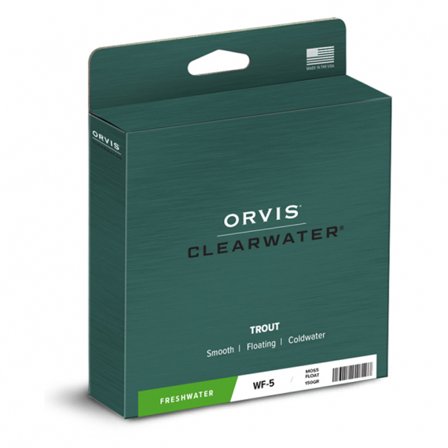 Orvis Clearwater Trout, WF 5 F, Light Yellow Dark Yellow