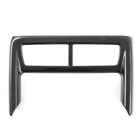 Bil Center Luftventil Udgang Panel Cover Trim Dekoration Kulfiber Look til TANG