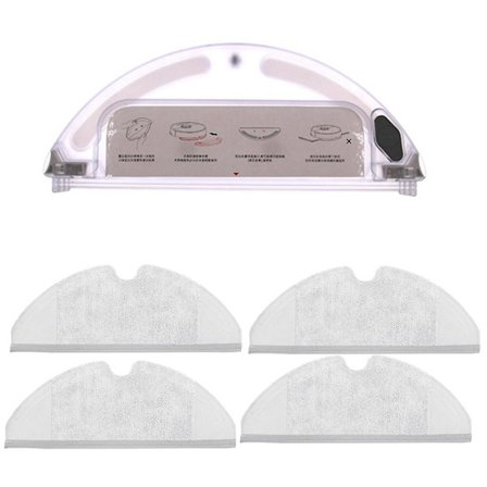 Vattentank Moppduk Reservdelar För S5 Max S6 Maxv Robotdammsugare Tillbehör