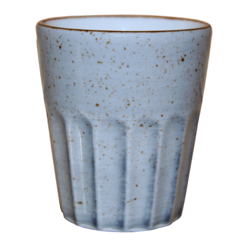 Mugg Räfflad Blocho Hel 25cl