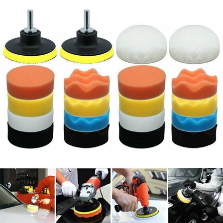 Poleringskive 22x poleringsskiver til boremaskine poleringstilbehør