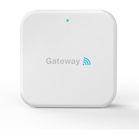 2025 Senaste Modell Wi-Fi Gateway Fjärrstyr Smart Fingeravtryck Dörrlås med TT Lock App, Gateway Smart Hub Kompatibel med Alexa Voi