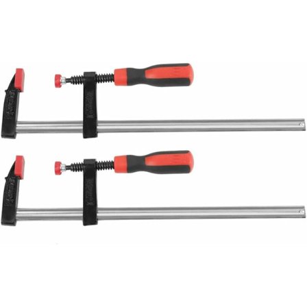 2 kpl:n puristin 300 mm:n puristin 50 mm:n puristin taottava rauta ruuvi F puristin