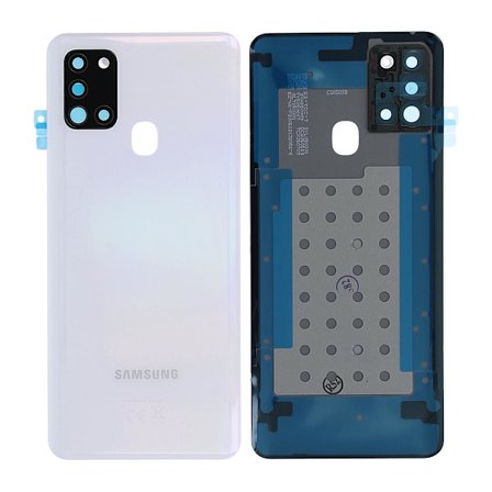 Samsung Galaxy A21s (SM-A217F) Baksida Original - Vit