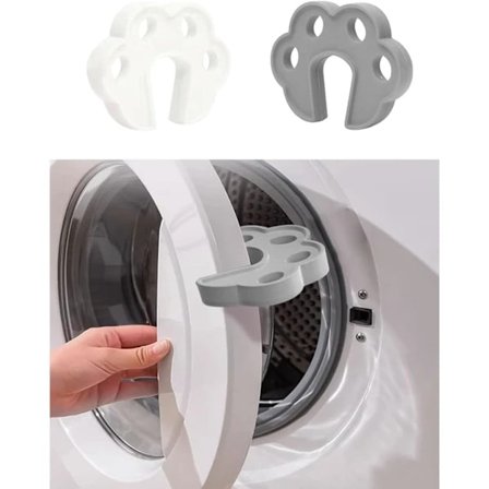 2 stk. Vaskemaskinedør Åben Holder, Dørstopper til Frontbetjent Vaskemaskine, Magnetisk Dørholder til Tørretumbler Opvaskemaskine Vask, Vask