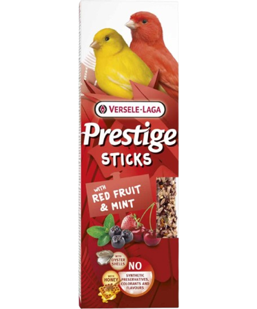Versele-Laga - Cracker Canary 2stk Wild Red Berries and Mint 60 g - Fuglegodteri & kräcker - Frøstenger & frøkolber - ZOO.no