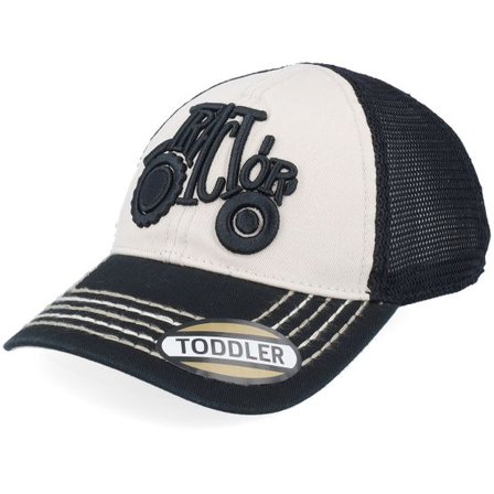 John Deere - Beige trucker Keps - Kids Tractor Cap Stone/Black Trucker @ Hatstore