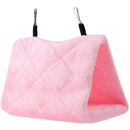 Rosa Papegojaboende Fågelbo Vintervarm Hängmatta Grott