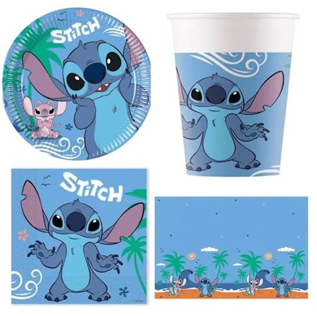 Kalaspaket till Barnkalas Lilo och Stitch 37 delar 8-personer