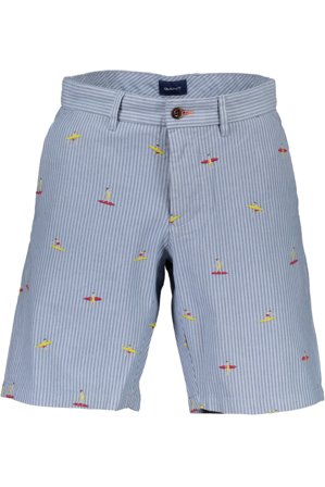 Gant Pantalone Bermuda Uomo Azzurro