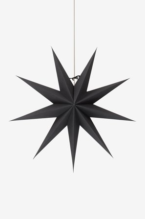 Jotex - ANDROMEDA julestjerne ø 60 cm Svart - Kjøp Julestjerner hos Jotex