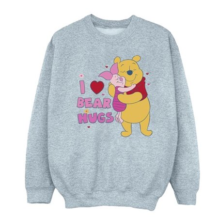 Disney Girls Winnie The Pooh Mum Best Hugs Sweatshirt 12-13 år