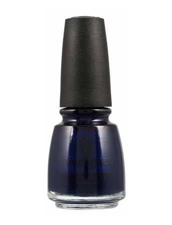 China Glaze Nail Lacquer - Black - 14 ml