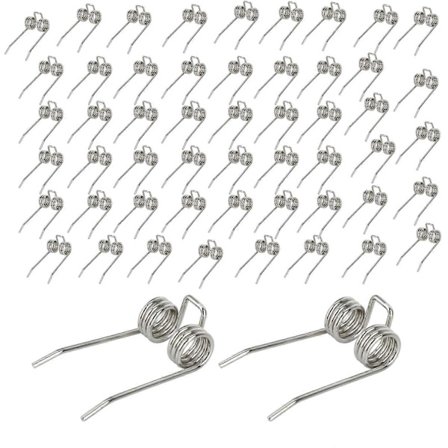 54 stk. erstatningsfjærer for Greenworks 29272 27022 2500600G stålvertikalskjærer deler