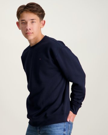 Tommy Hilfiger U TIMELESS SWEATSHIRT Blauw Truien Jongens - Kids Brand Store