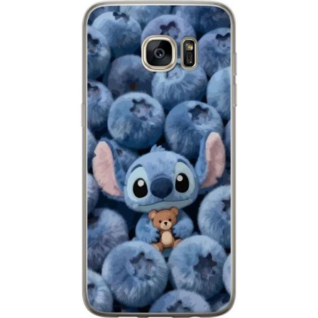 Yhteensopiva Puhelinkuori Samsung Galaxy S7 edge Lady Gaga minimalistinen juliste kitaralla ja monokromisella suunnittelulla