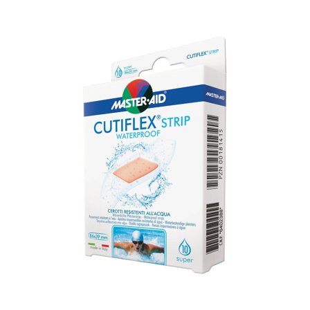 Master-Aid Cutiflex Strip Cerotto Impermeabile 10 Pezzi