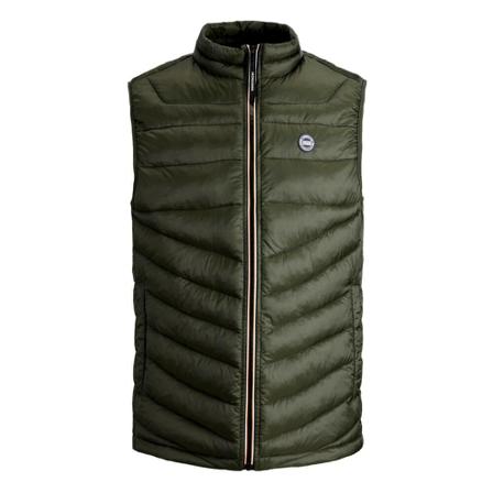 Jack & Jones, Vests Groen, Heren, Maat:S