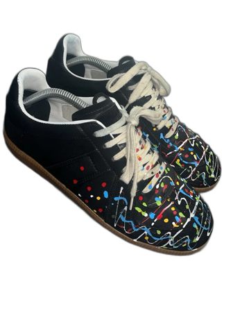 Maison Margiela sneakers med färgstänk