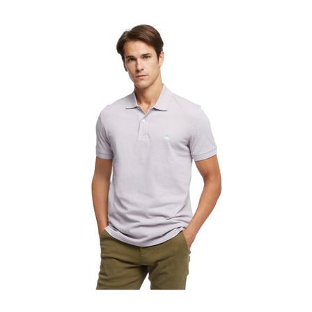 Brooks Brothers Slim-fit Short Sleeves Pique Polo Shirt Grå, Herre