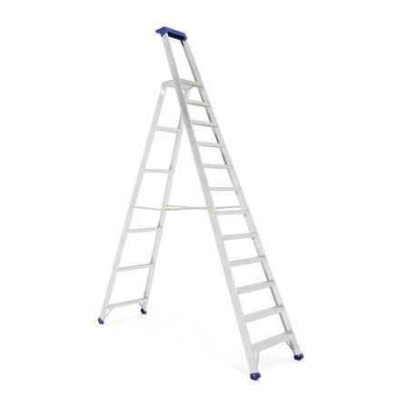Aluminiumleiter HIGHER mit 12 Stufen, 2800 mm