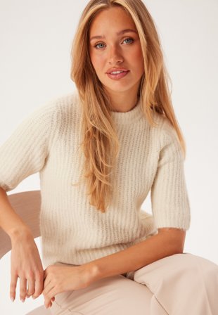 VERO MODA Vmawsome 2/4 O-NECK PULLOVER O Klær