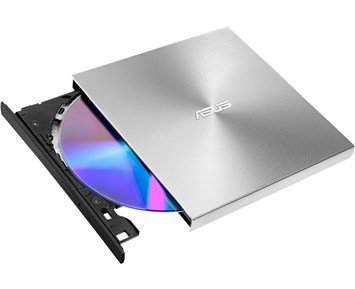 ASUS-ASUS ZenDrive U9M SILVER-Supertynn ekstern DVD-brenner-Computer components-CD/DVD og Blu-ray