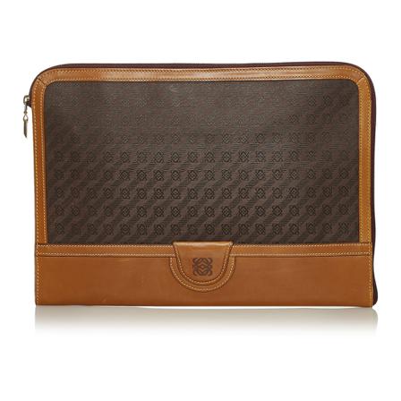 Loewe Pre-owned, Pre-owned Bags Bruin, Dames, Maat:ONE Size